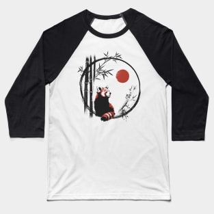 Red panda under the sun Baseball T-Shirt